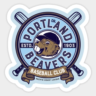 Portland Beavers Sticker